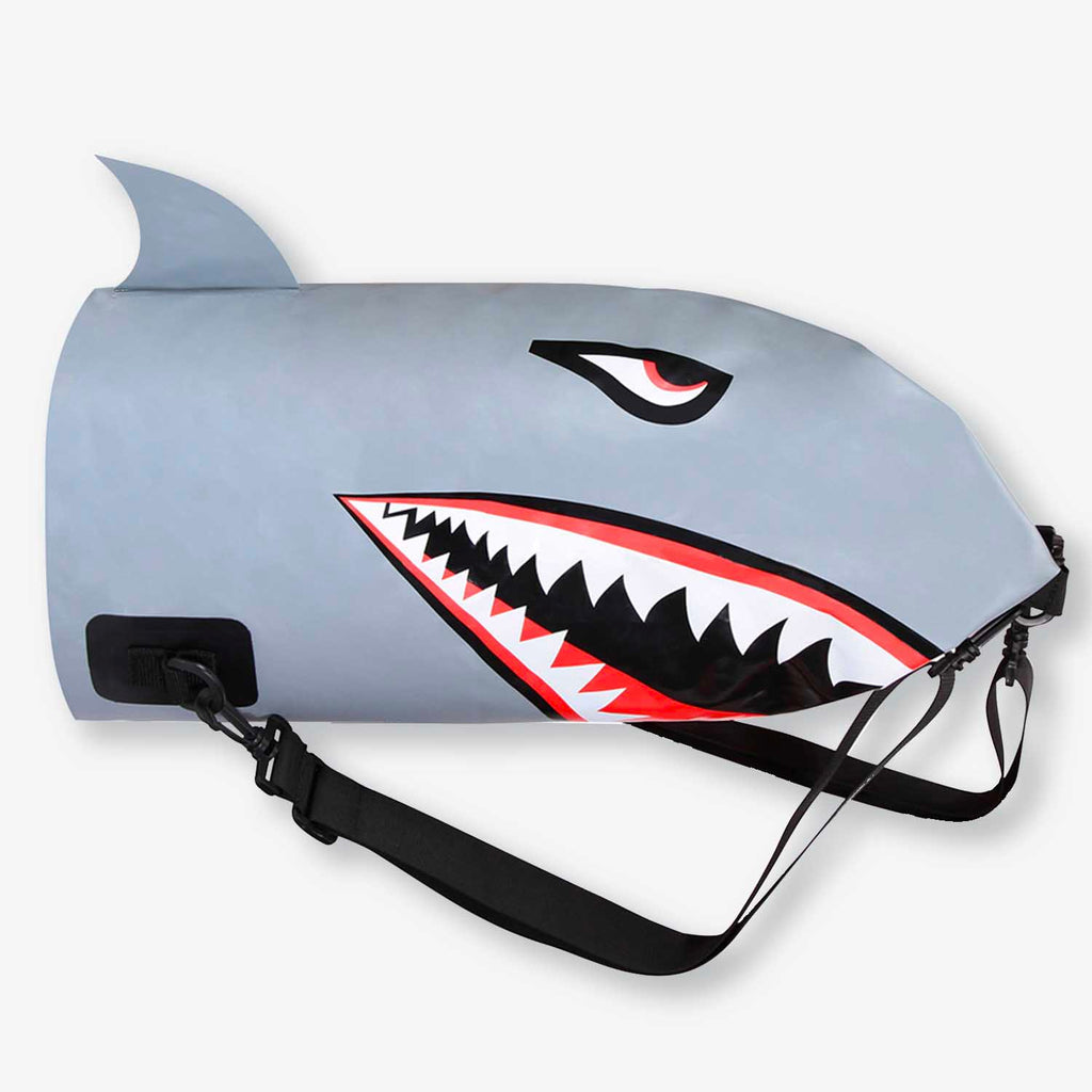 Shark Dry Bag Backpack 10L/20L (Gray)